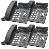 Grandstream GRP2613 VoIP Phone Professional Essentials Bundle With 1 Year Free Phone Service