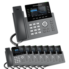 Grandstream GRP2615 VoIP Phone Enterprise Essentials Bundle With 1 Year Free Phone Service