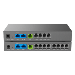 Grandstream HT881 8-Port FXS Analog Telephone Adapter (ATA) for VoIP Networks