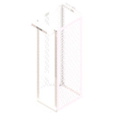 Ortronics (Legrand) - MM2073038-W Channel Rack 30'' deep, 7 ft, White