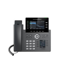 Grandstream GRP2616 Carrier-Grade IP Phone with 6 Lines, Dual LCD Screens, and Integrated Wi-Fi