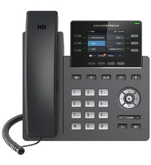 Grandstream GRP2613 Carrier-Grade IP Phone with 6 Lines, Dual Gigabit Ports, and Color LCD