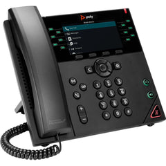 Poly VVX 450 12-Line IP Phone with HD Voice and Acoustic Fence