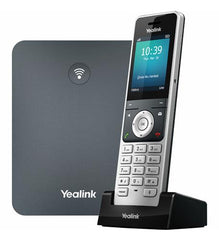 Yealink W76P High-Performance DECT IP Phone System with Color Screen and 20 Simultaneous Calls Support