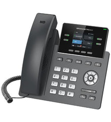 Grandstream GRP2612 4-Line Carrier-Grade IP Phone with Color LCD, PoE, and Dual-Band Wi-Fi