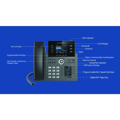 Grandstream GRP2613 3 Line Carrier-Grade IP Phone