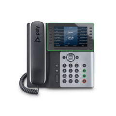 Poly Edge E500 12-Line IP Phone with 5-Inch Color Display and Acoustic Technologies