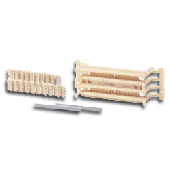 Hubbell 110BLK50FTK4 110 Field Termination Kit Category 5e 50 pair 4 Blocks