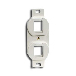 Hubbell BR106 106 Duplex Frame - 2 Ports