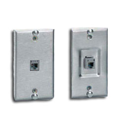 Hubbell P630S 630 Wall Phone Plate