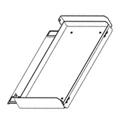 Chatsworth Products 11546 19" Full Size Sliding Keyboard Tray