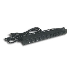 Hubbell MCCPSS19 19" Rack Mount Power Distribution Module - 1x10