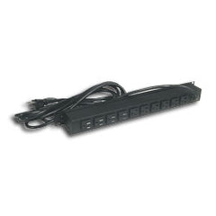 Hubbell MCCPSS19 19" Rack Mount Power Distribution Module - 1x10