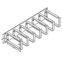 Chatsworth Products 11564 Large Horizontal Ring Panel