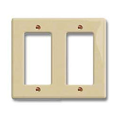 Leviton 84409 Metal 2 Gang Decora/GFCI Wallplate