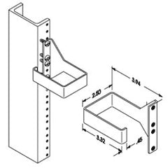 Chatsworth Products 13079 Vertical Wire Management Loop