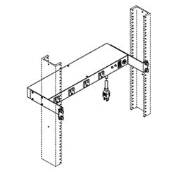 Chatsworth Products 12301 Power Strip with On/Off Switch , Transformer Spaced