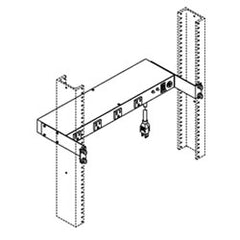Chatsworth Products 12301 Power Strip with On/Off Switch , Transformer Spaced