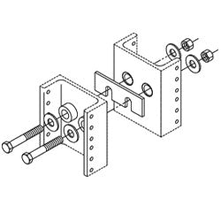 Chatsworth Products 40702 Rack Line-Up Spacer Kit For Standard Racks
