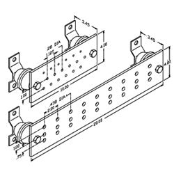 Chatsworth Products 10622 Busbar Kit, Wall-Mount