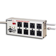 Tripp Lite ISOTEL-8-ULTRAMULTIMEDIA 8 AC Outlet Ultra Diagnostic Multimedia Surge Suppressor with Modem/Fax Interface