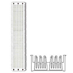 Siemon S66B3-50 B Series 66 Block - 6x50 / Split