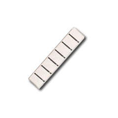 Siemon D10-10 White Lined Designation Strip