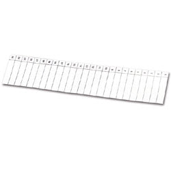 Siemon MC4-LBL-25 Labels for MC4 Cover (Package of 100)