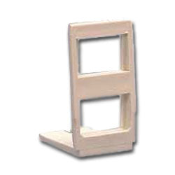 Hubbell AMOB2J10 Dual Jack Adapter Bracket (Package of 10)