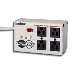 Tripp Lite IBAR-4 4 AC Outlet Premium Surge Suppressor
