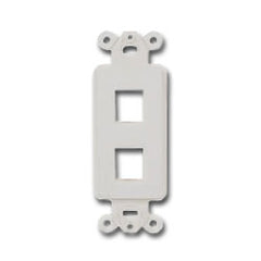 Hubbell ISF2 ISF StyleLine Outlet Frame - 2 Ports (Package of 25)