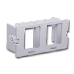 Hubbell HWM2K Wiremold® Style Module, 2-Port