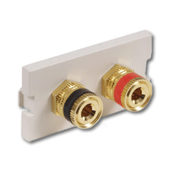 Hubbell IMSP1OW Infin-e-Station Module - Screw Terminal Speaker Posts