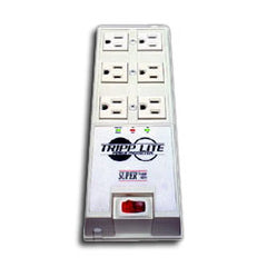 Tripp Lite TR-6 6 AC Outlet Surge, Spike and Line Noise Suppressor with Diagnostics
