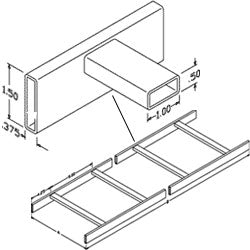 Chatsworth Products 11252 TELCO-Style Cable Runway