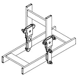 Chatsworth Products 10489 Vertical Swivel Splice Kit