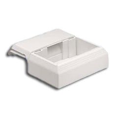 Panduit® T45WC2IW T45 Offset Box for Pan Way Snap on Faceplates