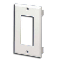 Panduit® T70PGSIW Snap-On Single Gang Rectangular Communication Faceplate