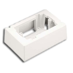 Panduit® JB1WH-A Single Gang One-Piece Outlet Box