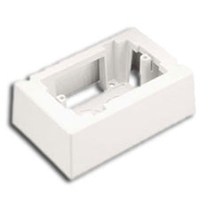 Panduit® JB1WH-A Single Gang One-Piece Outlet Box