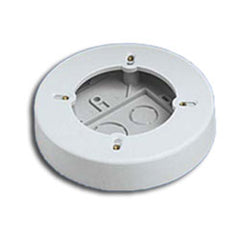 Panduit® RJBX3510IW Single Gang two-Piece Screw Together Round Outlet Box