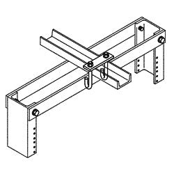 Chatsworth Products 11305 J-Bolt Kit, Auxiliary Framing Channel/Rack Top Bar