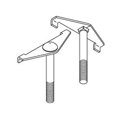 Chatsworth Products 10702 Spanner J-Bolt, Auxiliary Framing Channel/Cable Runway