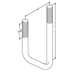 Chatsworth Products 1002 V-Bolts
