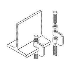 Chatsworth Products 10557 Threaded Rod I-Beam Clamps, Cable Runway