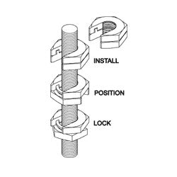 Chatsworth Products 3003 Slip-On Lock Nut