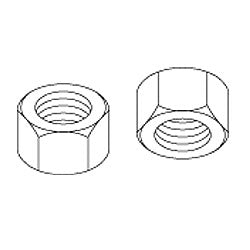 Chatsworth Products 20142 Gold Hex Nuts