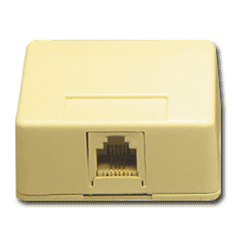 ICC IC625SB6 Surface Mount Jack - 6 Position Conductor