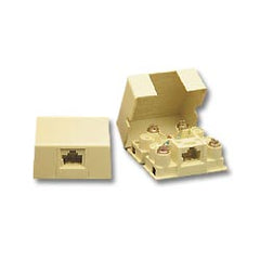 ICC IC635DS4 Surface Mount Jack - 8 Position 4 Conductor with Shorting Bar