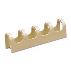 Leviton 41D10-HCM Wall Mount 110 Style Horizontal Cord Manager without Legs